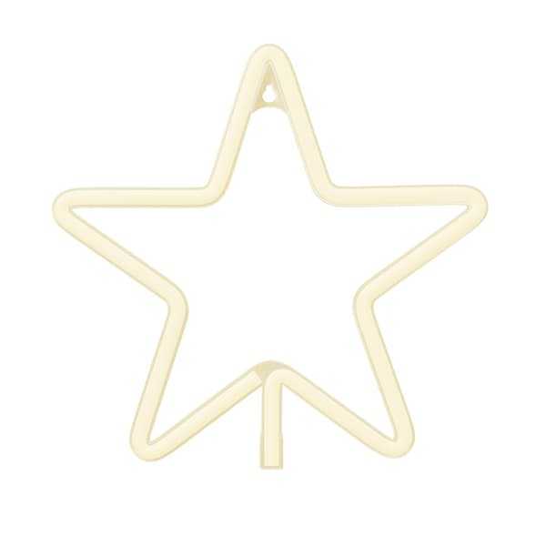 Neon LED JUL PENTASTAR varmvit FLNE22 Forever Light