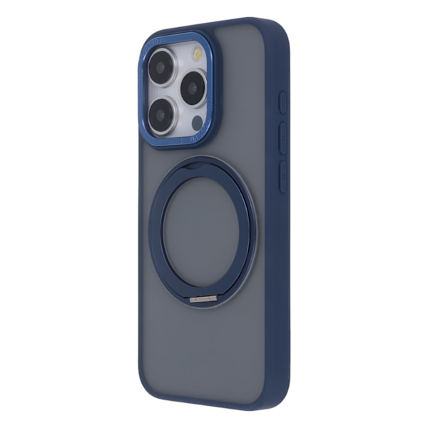 Secure Spinning Mag Case for iPhone 15 Pro Max 6.7\" Navy Blue