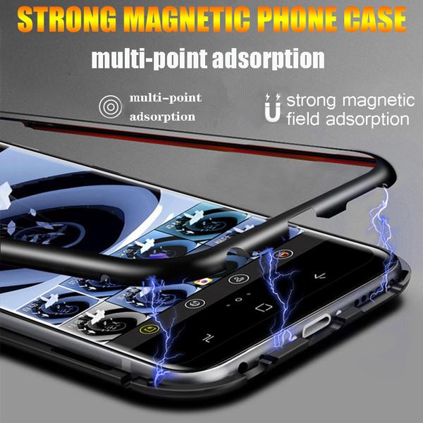 Magneto  fodral för Samsung S10 svart Black