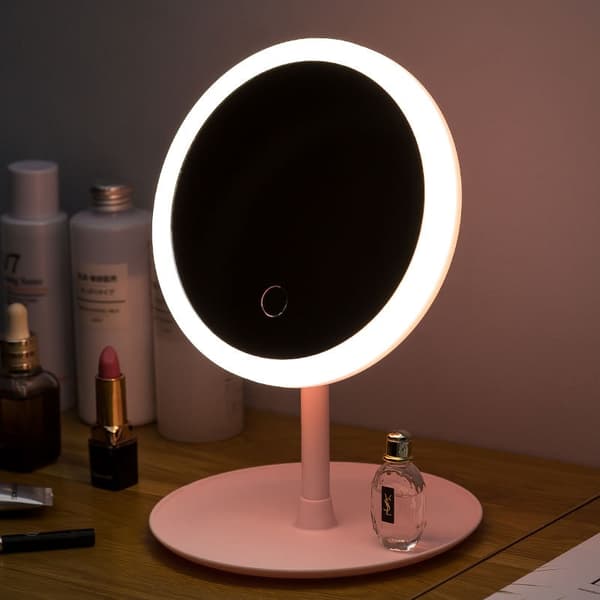 Makeup spegel med led