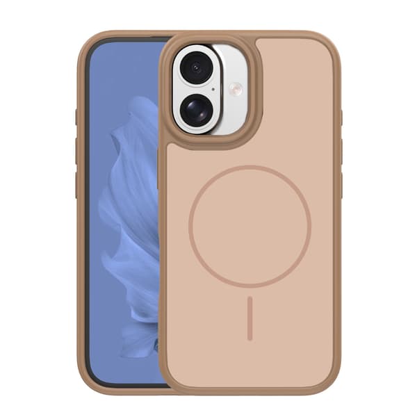 Frame Thin Mag-fodral för iPhone 17 6,3\" brun