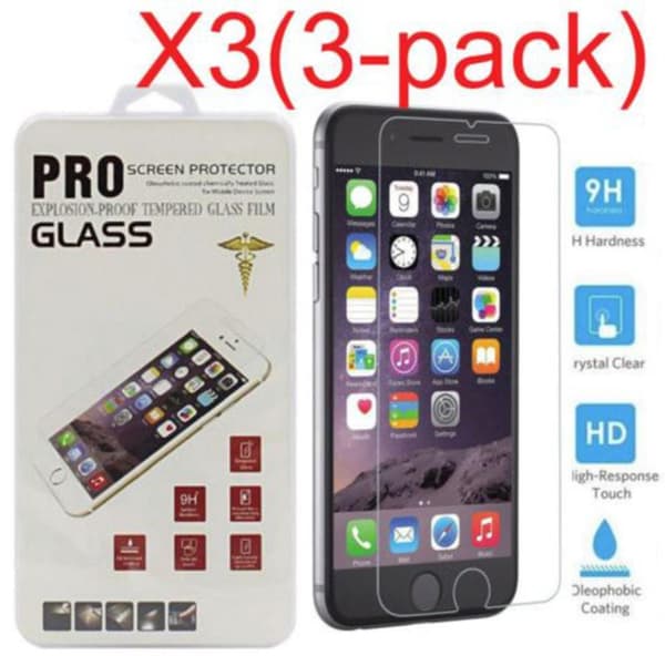 3pack härdat glas till din iphone 7 4,7 tum