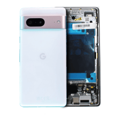 Back Housing For Google Pixel 7 (Genuine OEM) (Snow)