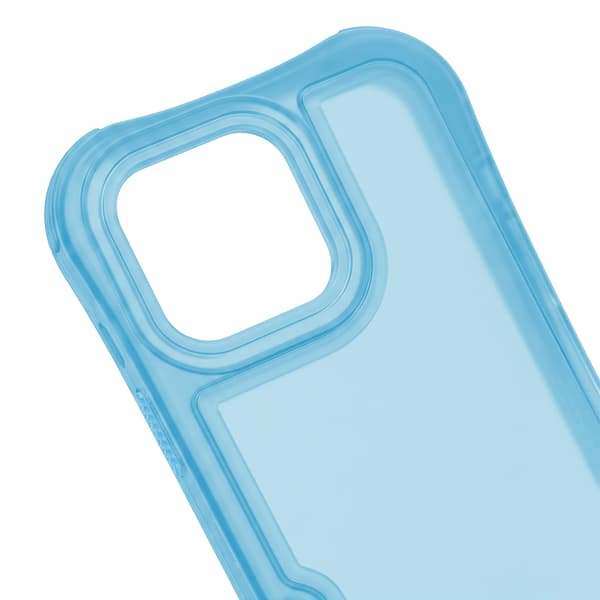 Safepop skal med rem för iPhone 16e / 17e blå