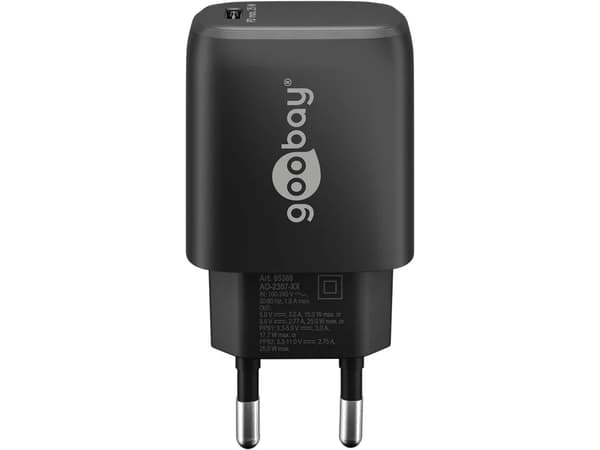 Goobay USB-C 25Watt PD 3.0 Strömforsyningsadapter