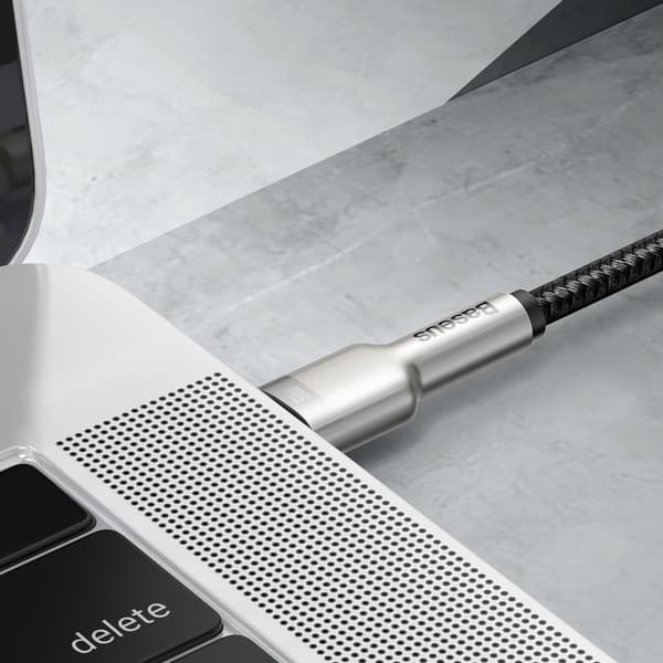 Baseus kabel Cafule Metal PD USB-C - USB-C 1,0 m svart 100W