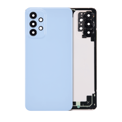 Baksidesglas för Samsung Galaxy A23 (A235 / 2022) (Eftermarknad Plus) (Blå)
