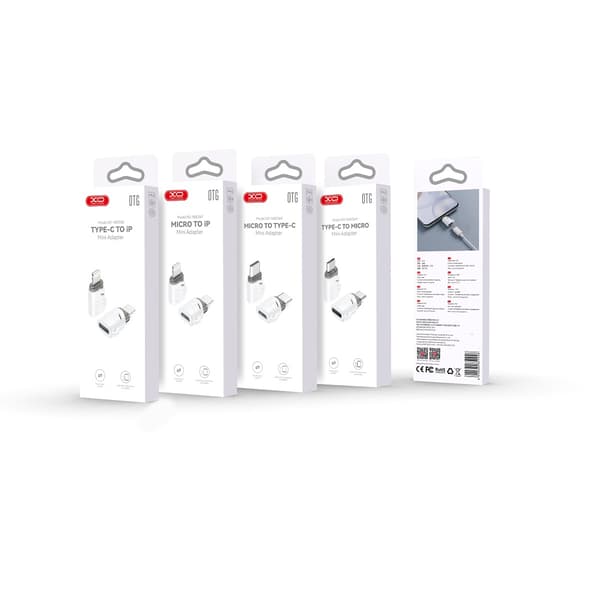 XO-adapter NB256H USB-C - microUSB vit
