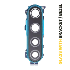 Back Camera Lens With Bracket / Bezel For Xiaomi Redmi Note 8 (Neptune Blue)