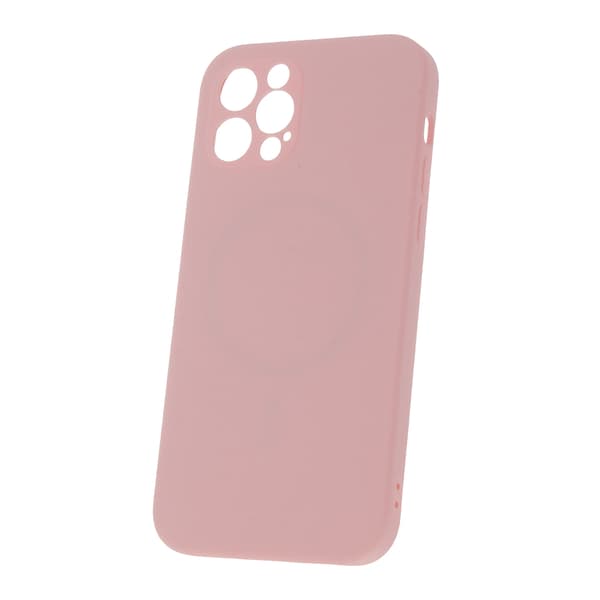 Mag Invisible skal för iPhone 14 Pro pastellrosa