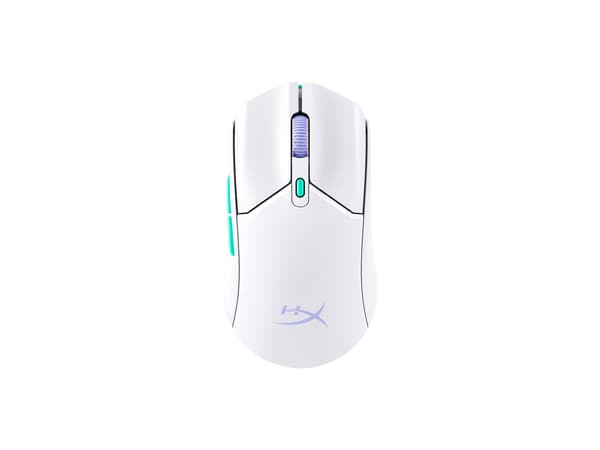 HyperX Pulsefire Haste 2 Optisk trådlös vit
