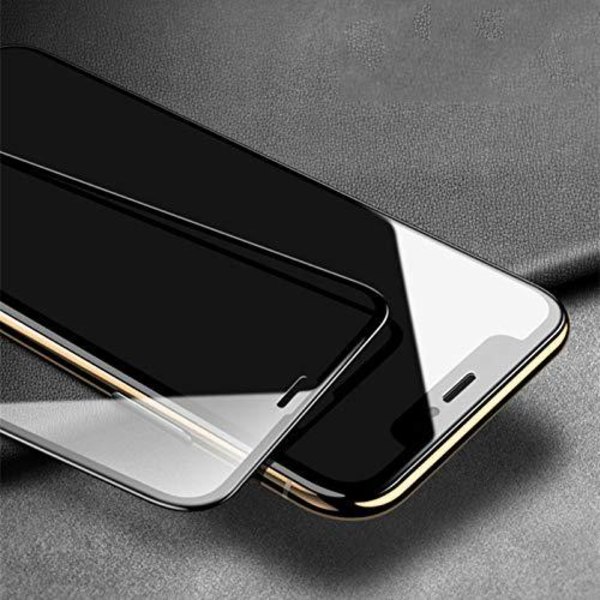 2 st 20D  plexiglas för iphone 11pro max svart Transparent