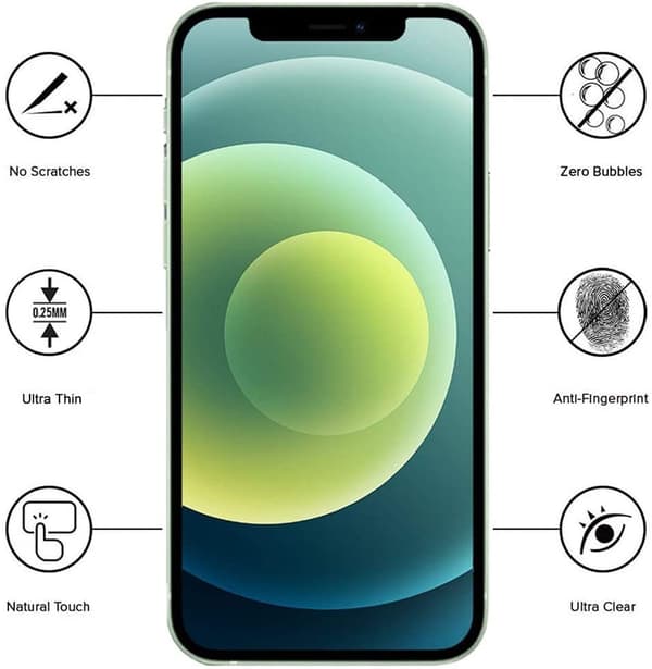 3-pack skärmskydd för iPhone XS/X