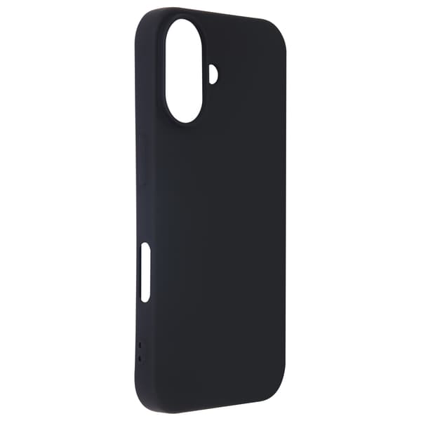 Satin Flex iPhone 16 skal svart svart
