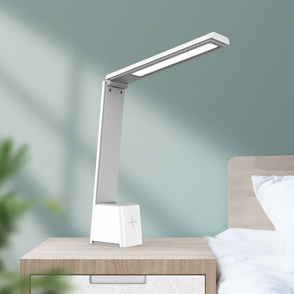 Bordslampa LED 5W vikbar PURE FLB-110 ANDERS vit-grå Forever Light vit