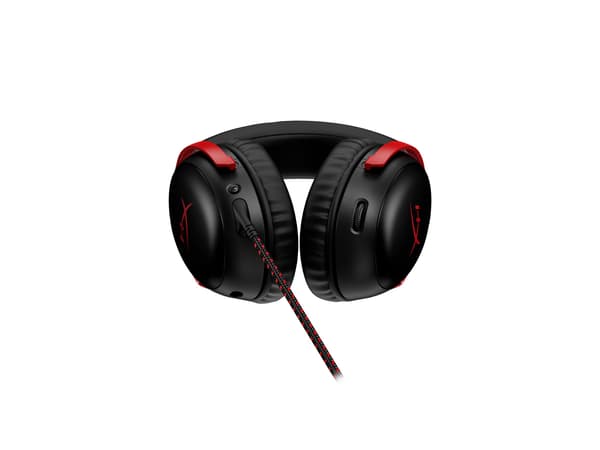 HyperX Cloud 3 Kablet hörlurar svart röd svart