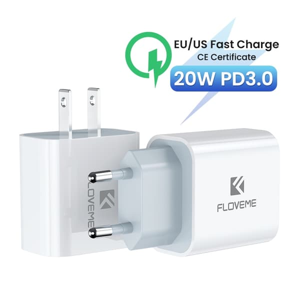 FLOVEME 20W PD Snabbladdning Type C