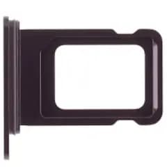 SIM-kortsfack för iPhone 14 / 14 Plus (Äkta OEM) (Midnatt) svart