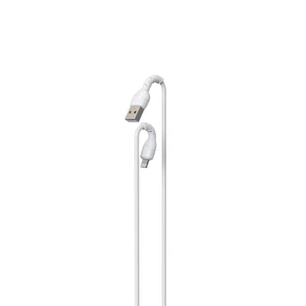 Devia kabel Kintone EC143 USB - Lightning 1,0 m 2,1A vit vit
