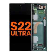 OLED Assembly With Frame For Samsung Galaxy S22 Ultra 5G (Blemish: Grade A) (Phantom Green)