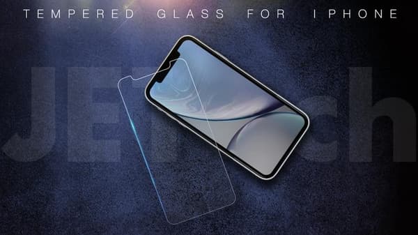 2 st häradt glas för  iphone 7/8 2.5D Transparent