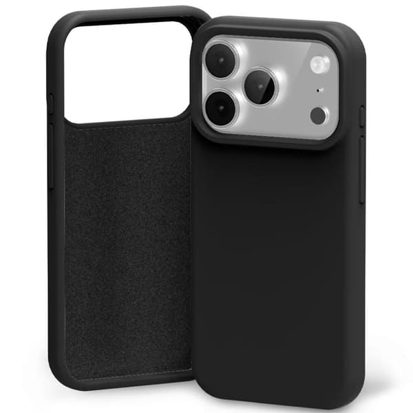Mercury silikonfodral för iPhone 17 Pro / 18 Pro svart