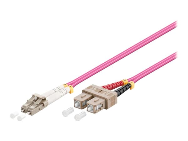 goobay Netvärkskabel Fiberoptik OM4 2m