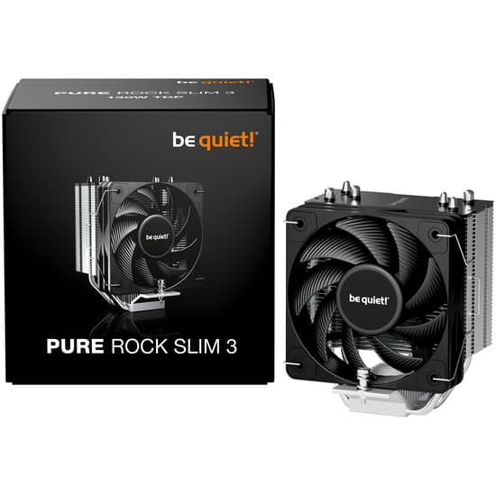 be quiet! Pure Rock Slim 3 CPU Köler 1-pack Silver 100 mm