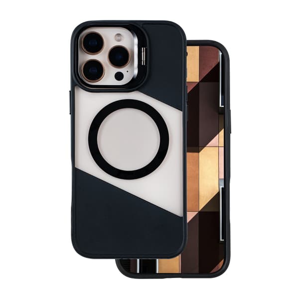 Fusion Mag skal för iPhone 16 Pro Max svart