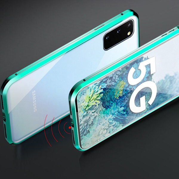 Dubbelsidig glasmagnet FÖR SAMSUNG s20|guld