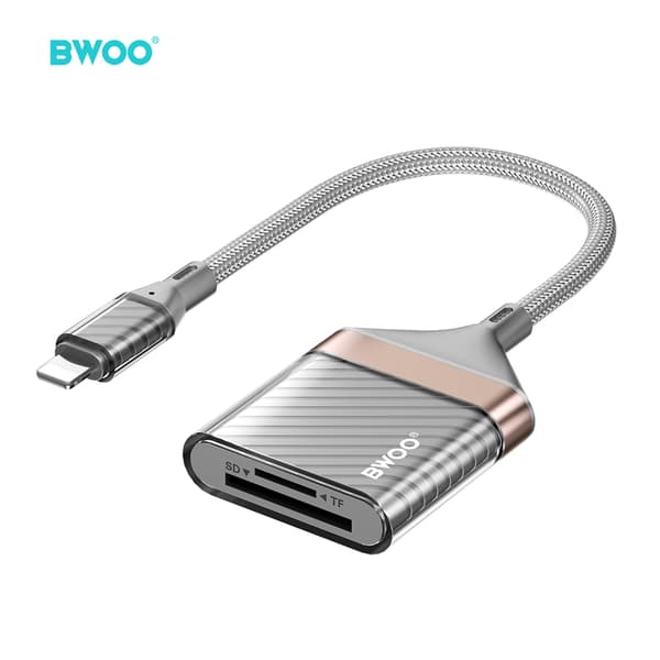 BWOO Adapter Lightning till SD-kort / TF-kort BZ63