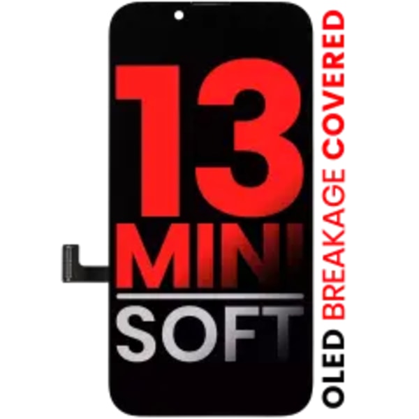 OLED-enhet för iPhone 13 Mini (Eftermarknad Pro: XO7 Soft)