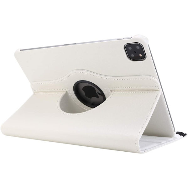 roterandefodral  för iPad Pro 12.9 (2020-2022) vit vit