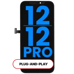 LCD-enhet för iPhone 12 / 12 Pro (Eftermarknad: AQ7 3.0)