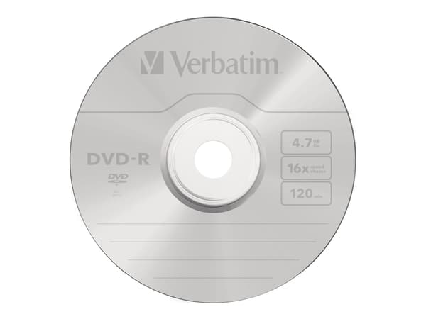 Verbatim 100x DVD-R 4.7GB