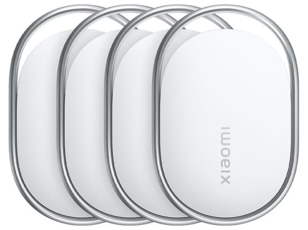 Xiaomi Anti-loss Bluetooth/NFC-tagg Silver vit 4 st. vit