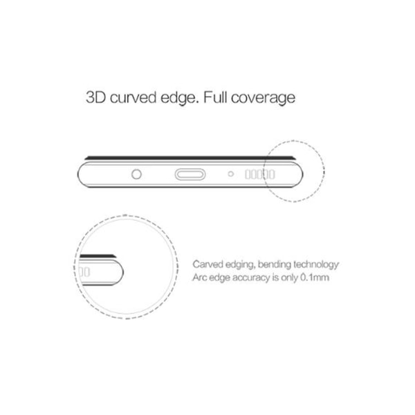 Heltäckande Härdat glas 10 D för Samsung S8 plus