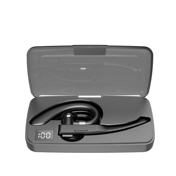 Forever trådlöst headset BH-100 med laddningsfodral svart