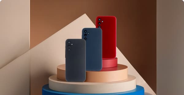 Silicon Soft skal för Samsung Galaxy S23 FE mörkblå
