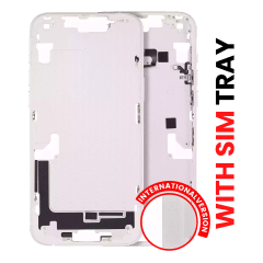 Mellanramshölje med smådelar för iPhone 14 Plus (EU / Global version) (Eftermarknad Plus) (Starlight)