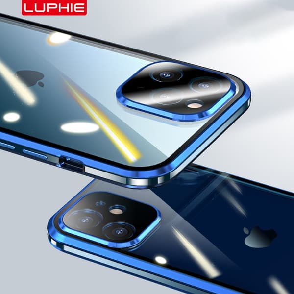 magnetfodral för iphon 12 pro max röd