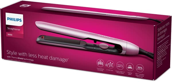 Philips Light pink metallic Hårglatter BHS530