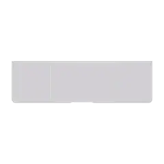 Handledsstödsskydd endast för MacBook Pro 15\" A1990 (2018-2019) / A1707 (2016-2017) (Silver)