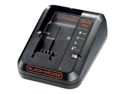 Black & Decker Power Connect Batterioplader 14.4 / 18V svart