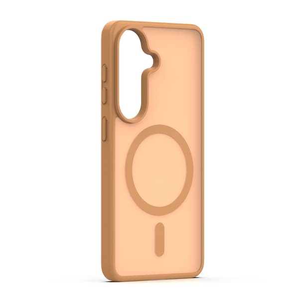 Mag Matt-fodral för Google Pixel 10A brun stort hål