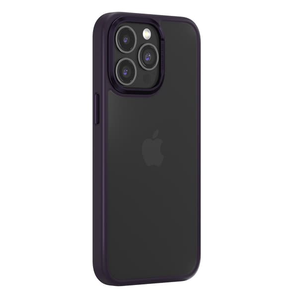 Comma case Joy Elegant för iPhone 15 Pro djuplila