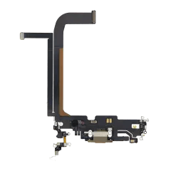 Laddningsport Flexkabel för iPhone 13 Pro Max (Premium) (Guld)