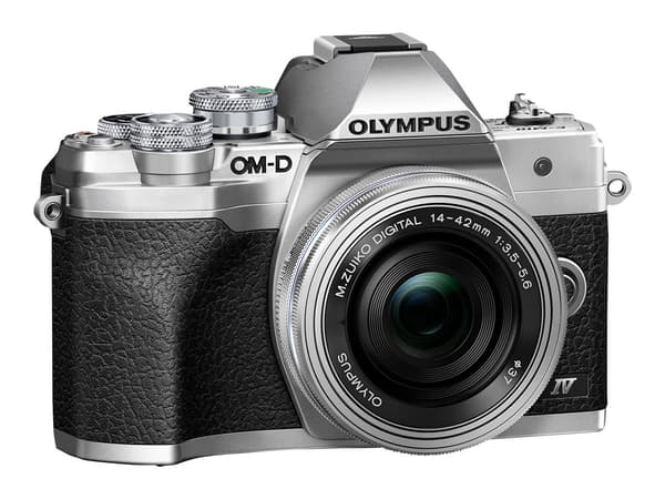 Olympus OM-D E-M10 Mark IV 20.3Megapixel Silver Digitalkamera silver