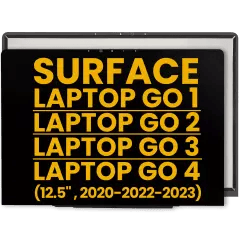 LCD-enhet med digitizer för Microsoft Surface Laptop Go (1943) / Go 2 / Go 3 / Go 4 (renoverad)