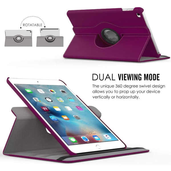 iPad7 fodral,10,2" lila